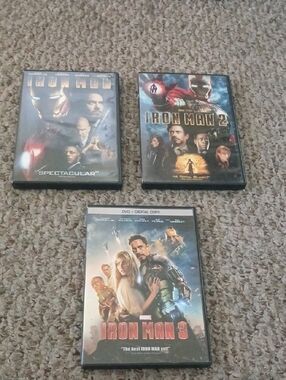 Marvel Iron Man Trilogy DVD Set